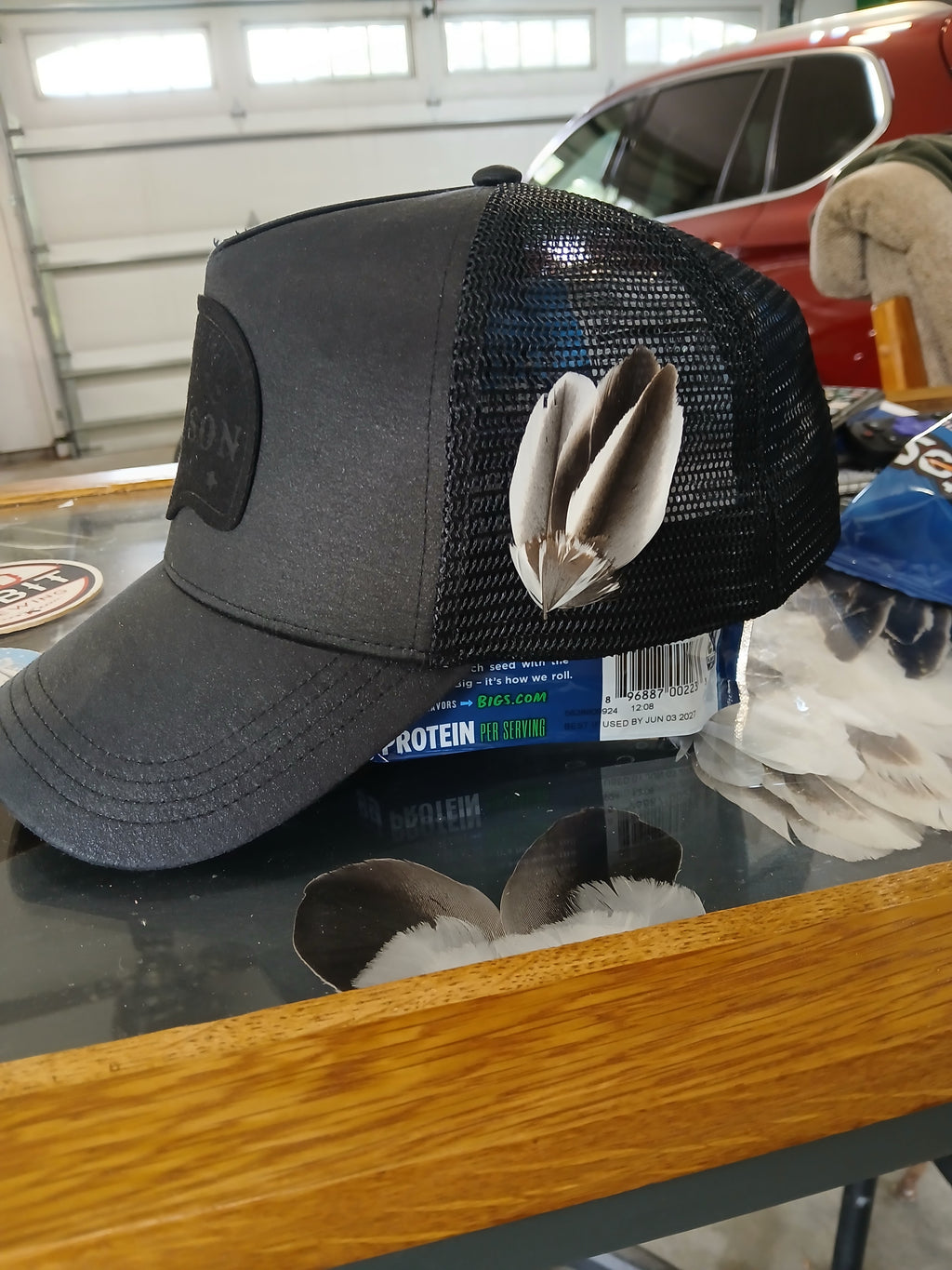 Blue Goose Hat Pin